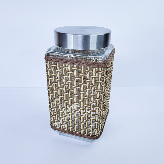 Recipiente cuadrada c/diseno+gde 51085-6