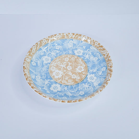 Plato d/celeste y amraillo 751104-385