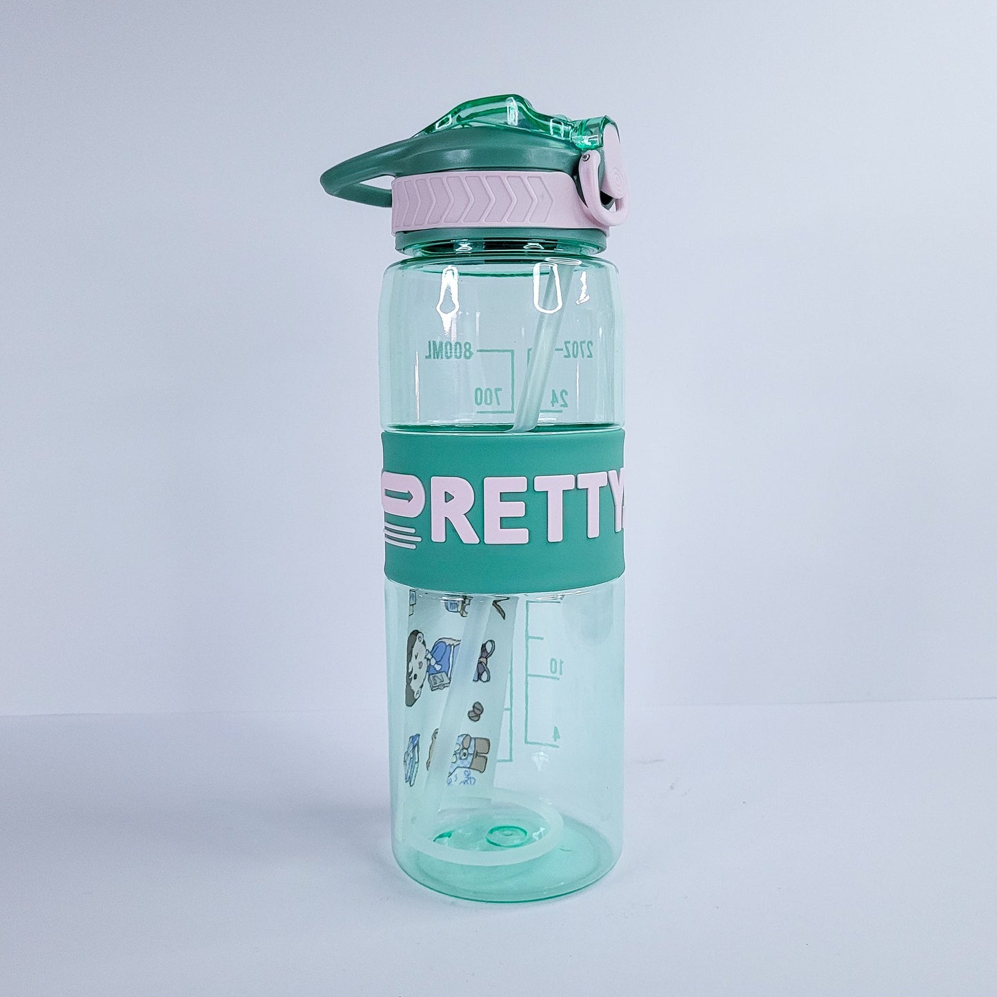 Botella agua poretty 800ml 51169-108