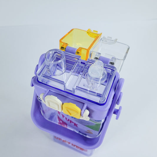 Botella agua rectagulo 520ml51169-85