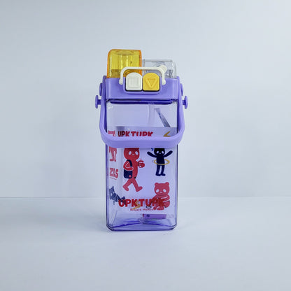 Botella agua rectagulo 520ml51169-85