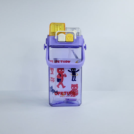 Botella agua rectagulo 520ml51169-85