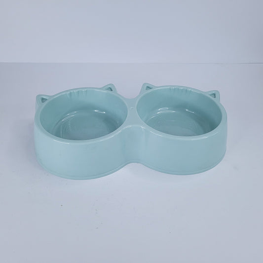 Taza doble p/mascota d/gato51258-114