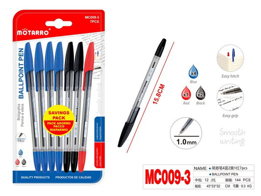 Lapicero 7pcs mc009-3