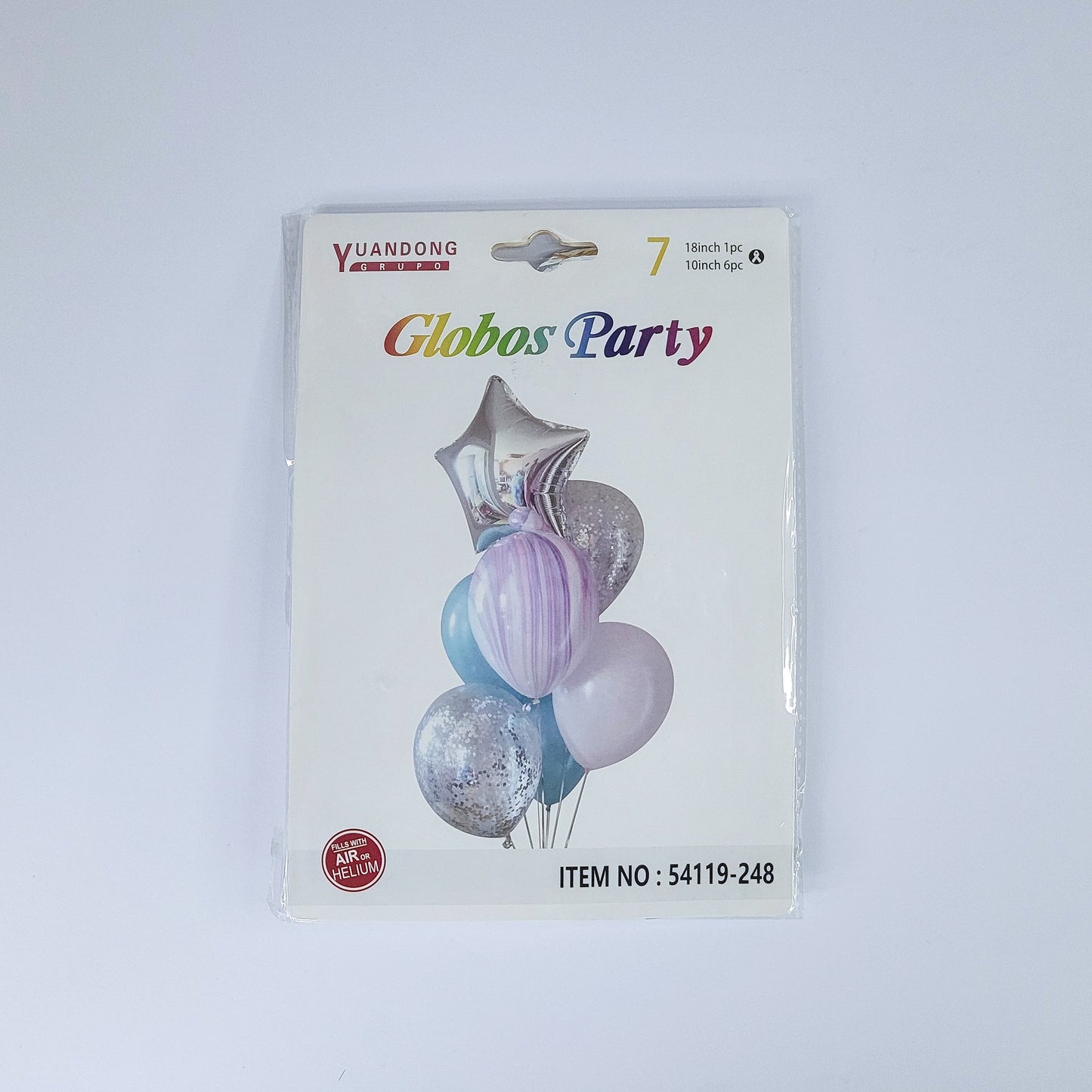 Globos para fiesta 7pcs 54119-248