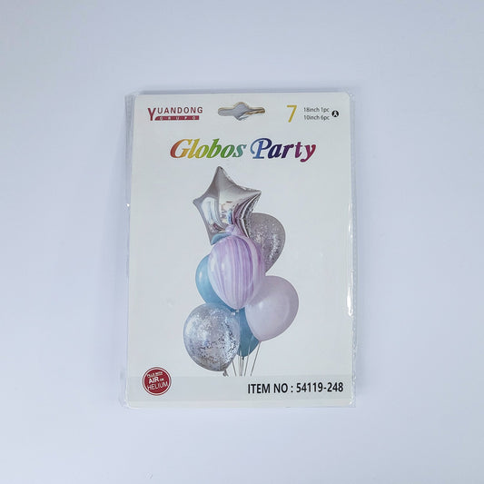 Globos para fiesta 7pcs 54119-248