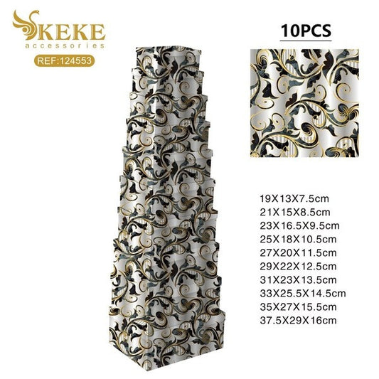 Set de cajas regalos 10pcs