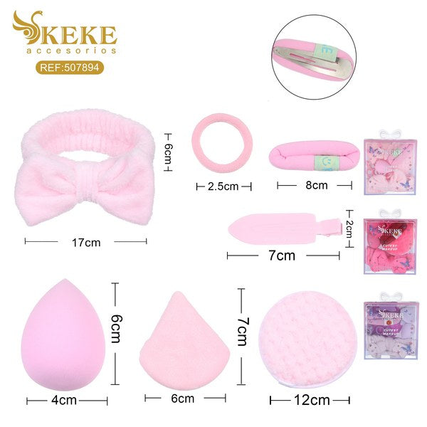 Set de vincha para skincare