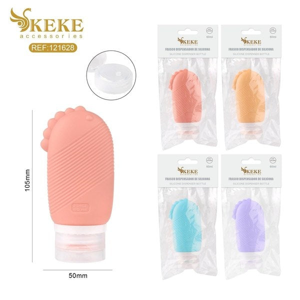 Set botella de viaje silicona