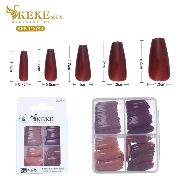 Una postiza 96pcs