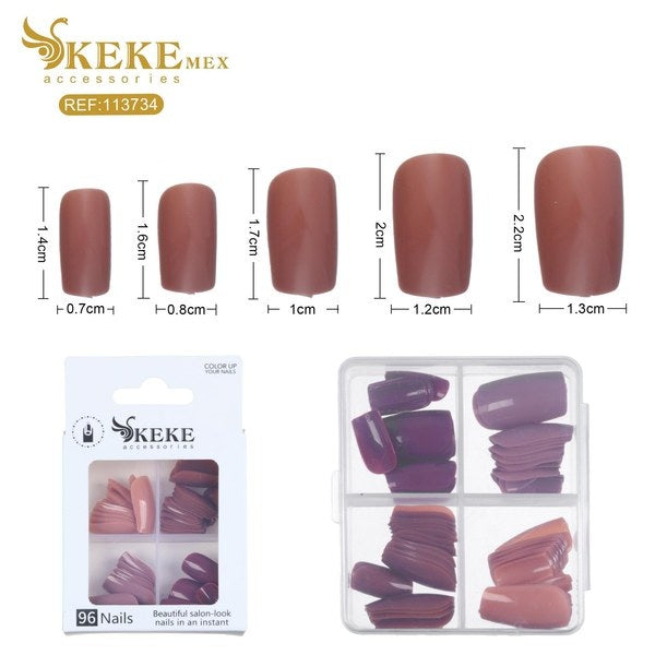Una postiza 96pcs