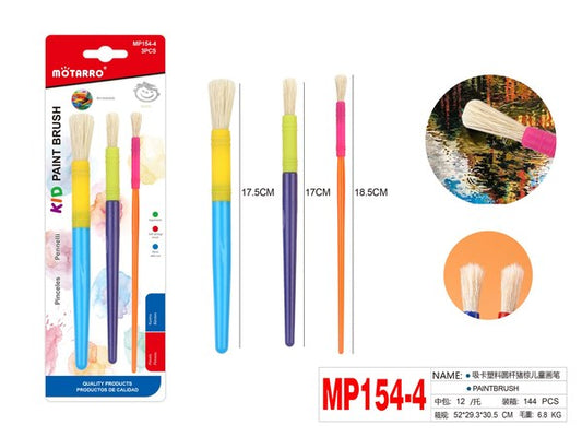 Pinceles p/ninos mp154-4
