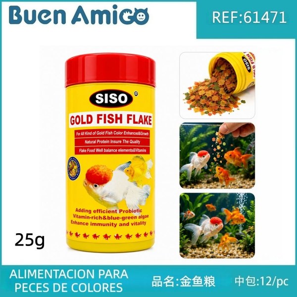 Alimentacion para pez de colores