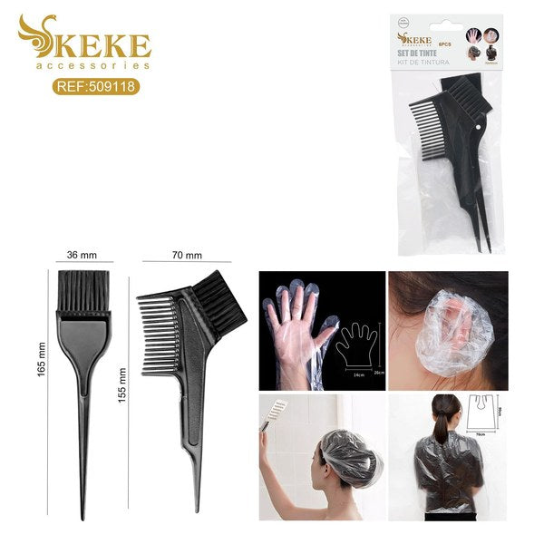 Kit para tenir pelo 6pcs