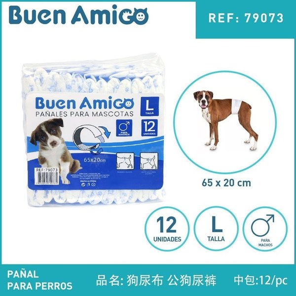 Panal para perros/ macho/ l