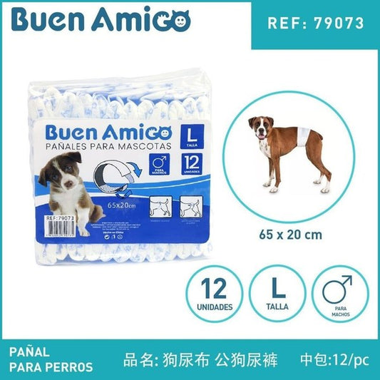 Panal para perros/ macho/ l