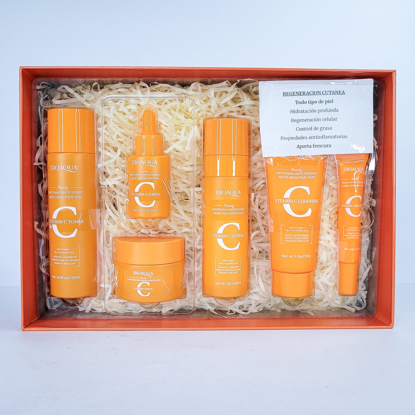 Bioaqua set 6pcs antioxidante