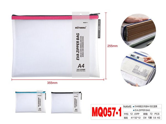 Bolsa con cremallera eva mq057-1