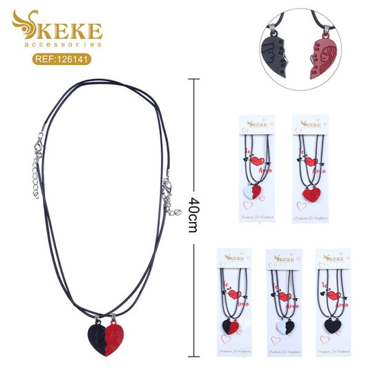 Collares de pareja 2pcs