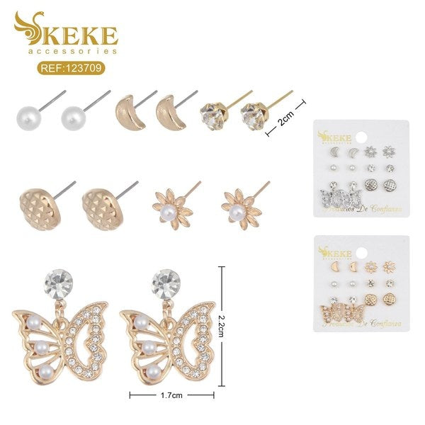 Set de aretes 6pcs