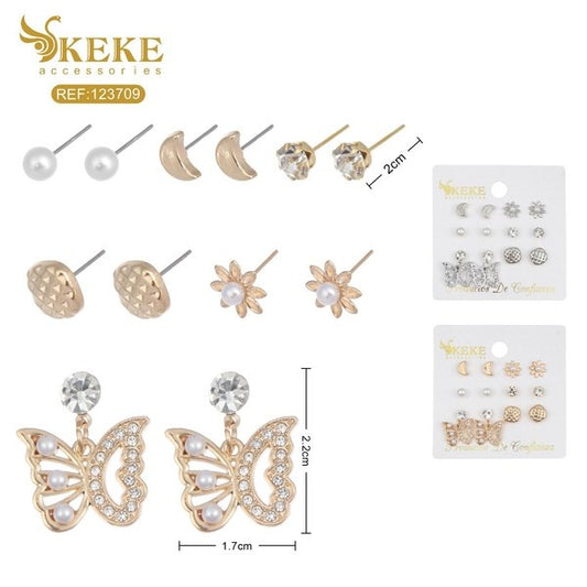 Set de aretes 6pcs