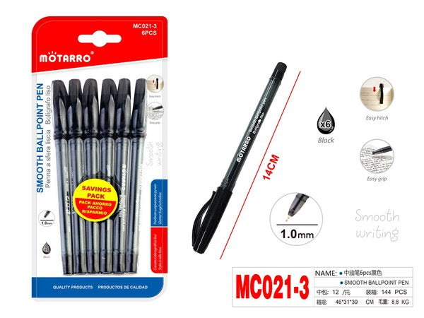 Lapiceros 6pcs mc021-3