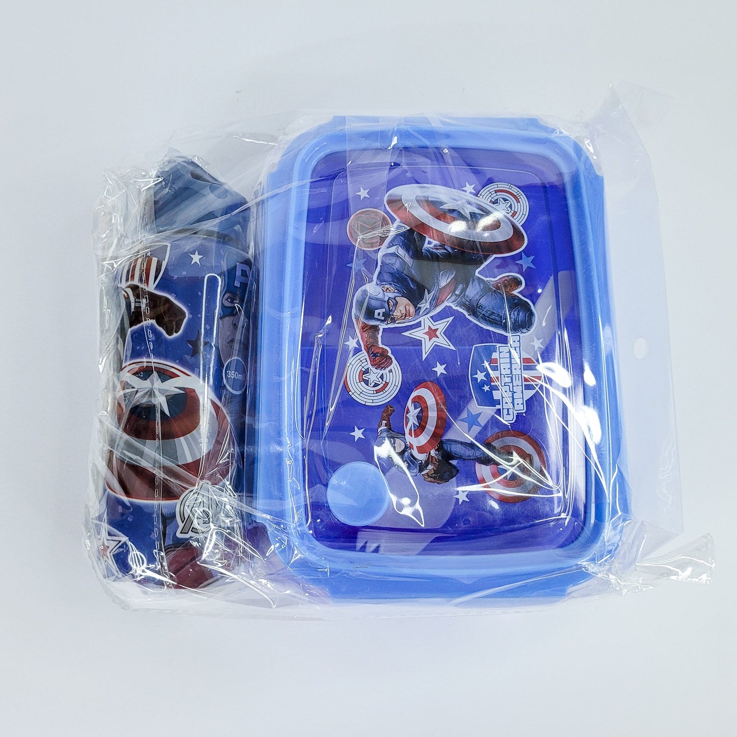 Taza almuerzo 20*20*8cm800mlcon botella 350ml 3089(72)