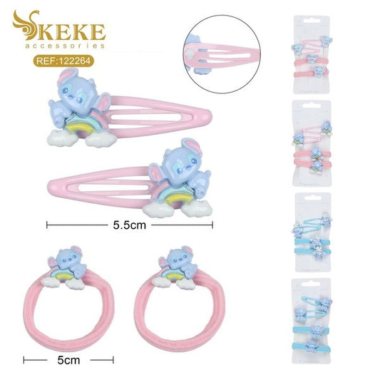 Set de colas stitch 4pcs
