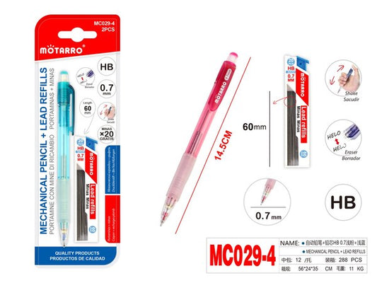 Portamina + mina hb 0.7mm 2pcmc029-4