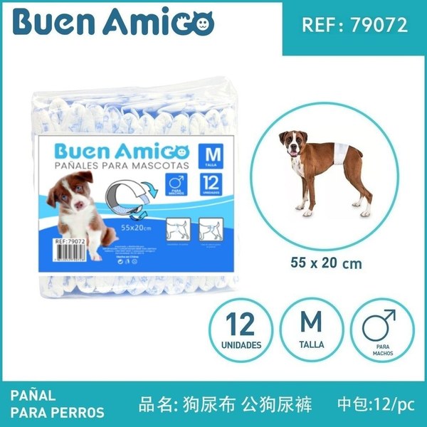 Panal para perros/ macho/ m