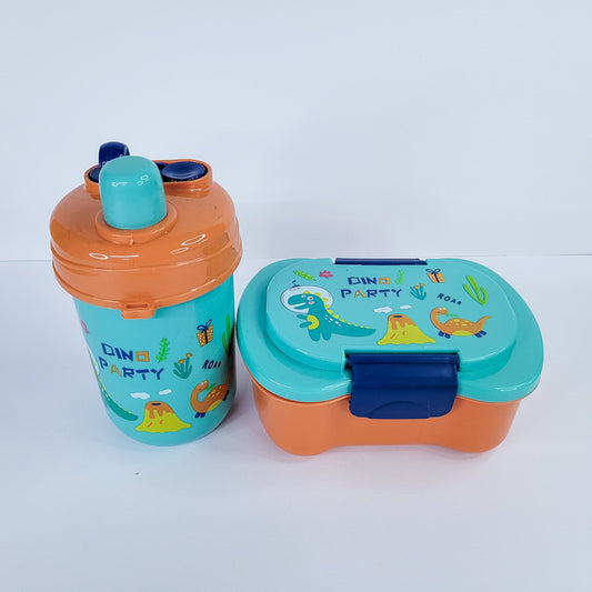 Botella de agua y caja p/almuerzo90108-166