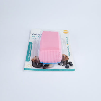 Molde silicona d/rectangulo 6pcs90117-690