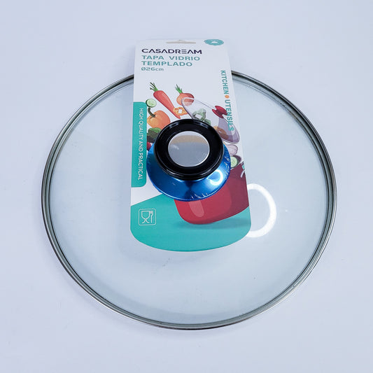 Tapa d/vidrio 26cm 1pc 90117-760