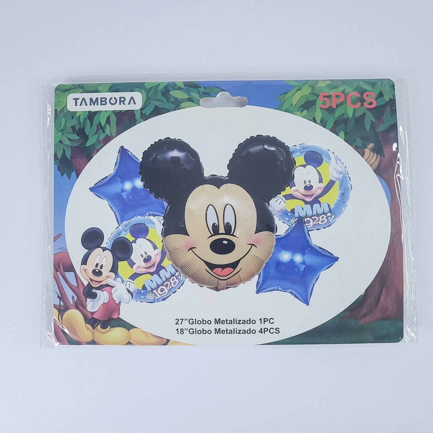 Set d/globos minnie o micky 5pcs90118-171
