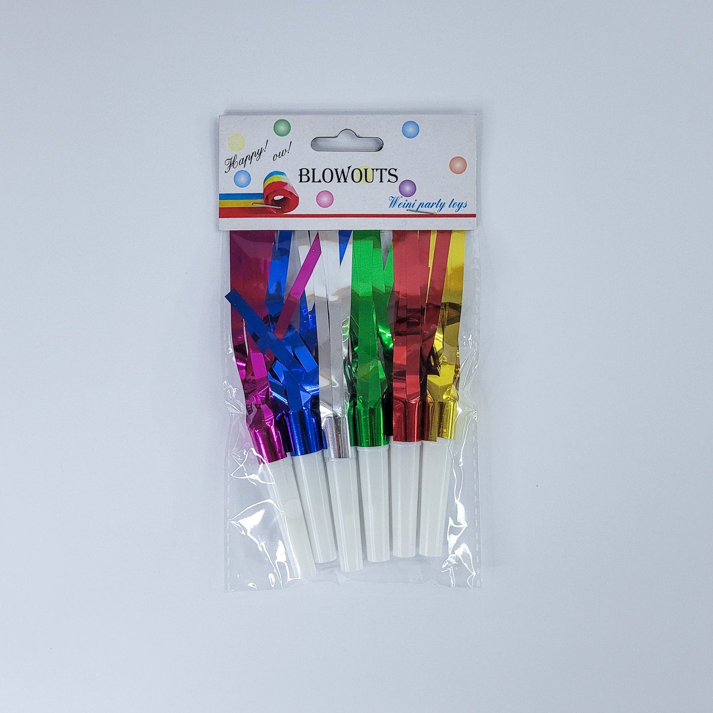 Soplador p/fiesta 6pcs 90118-286