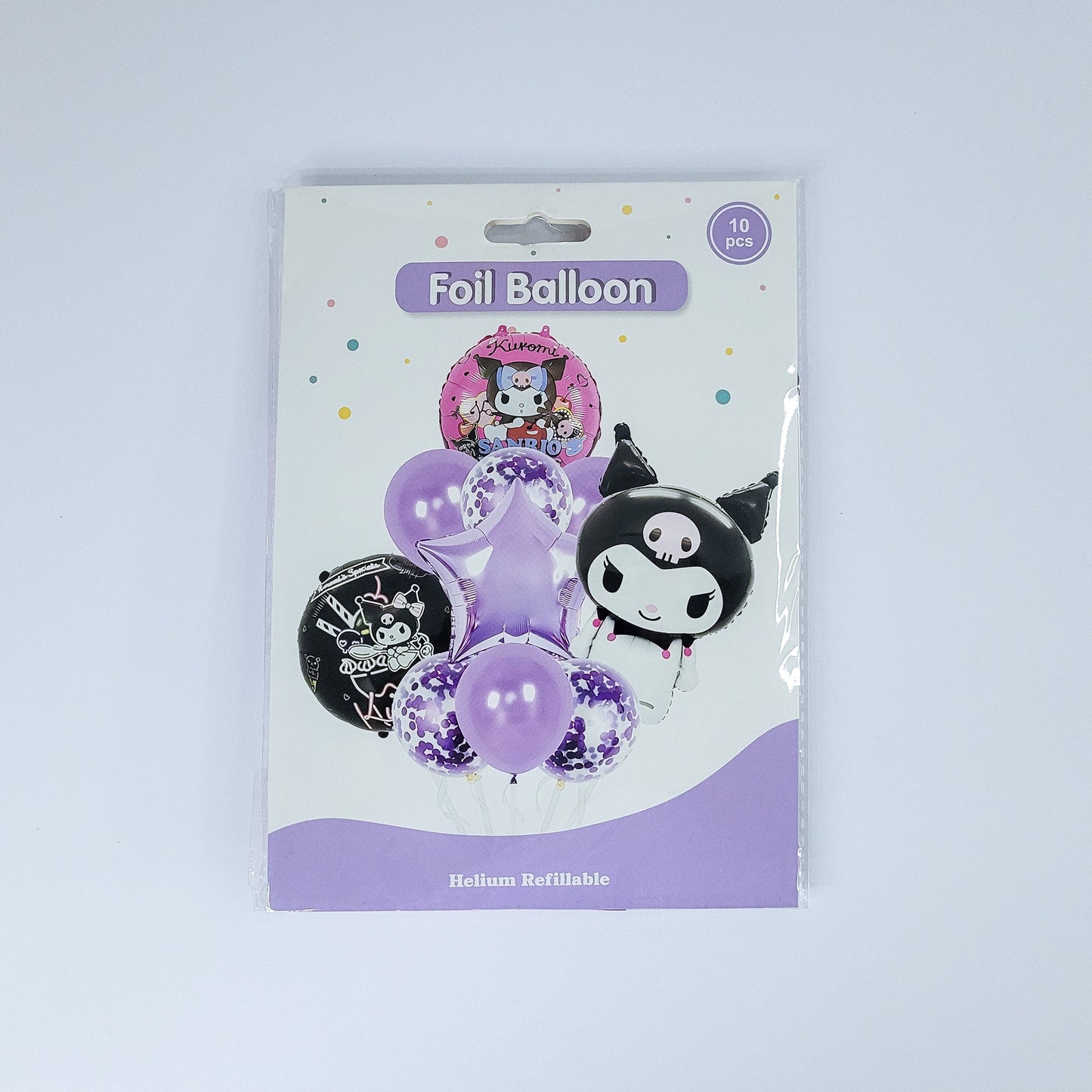 Set de globo d/kuromi 10pcs90118-366