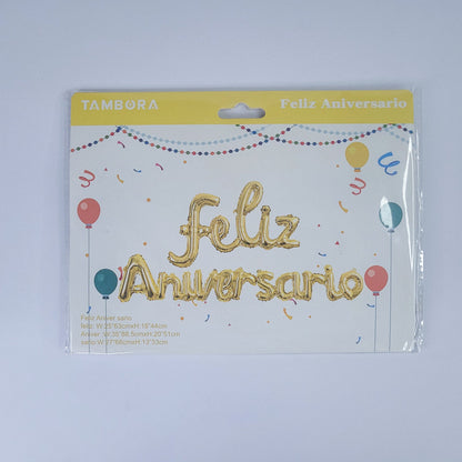 Globo d/feliz aniversario90118-411