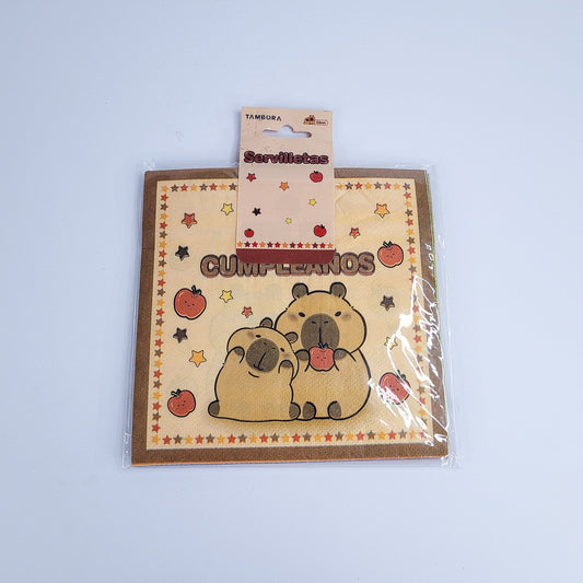 Servillete capybara 12pcs90118-449