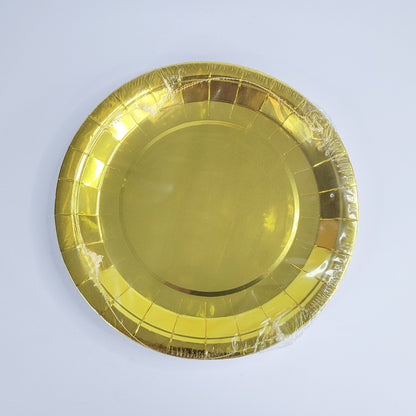 Platos colores p/fiesta 9 10u90118-93