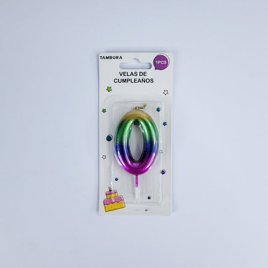 Vela numerica n0 6cm 90243-44