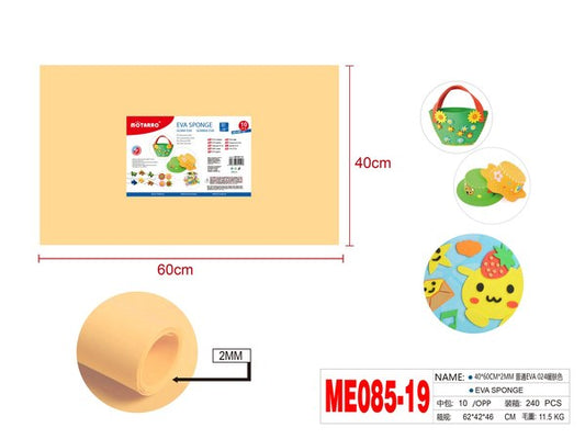 Esponja eva 10pcs me085-19