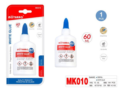 Goma blanca 60ml mk010