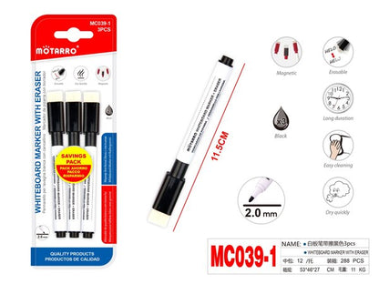 Marcador de pizarra 3pcs mc039-1