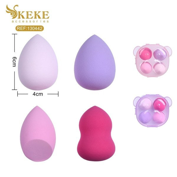Esponjas maquillaje 4pcs