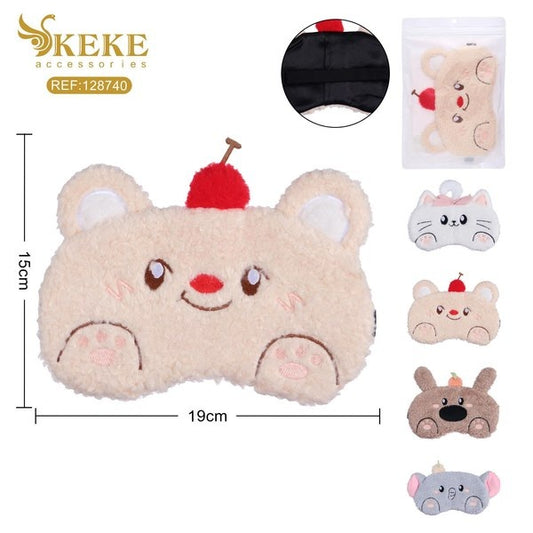 Antifaz de peluche