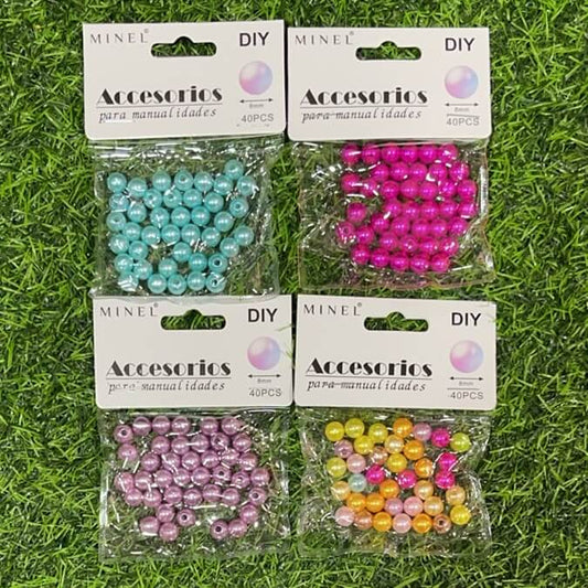 Accesorios perla 8mm 40pcs 51228-3