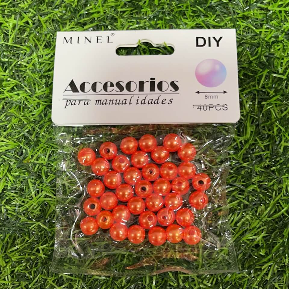 Accesorios perla 8mm 40pcs 51228-3