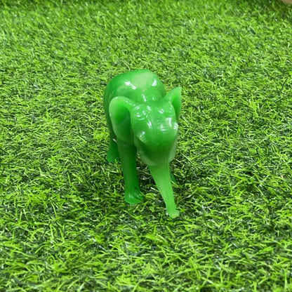 Adorno verde elefante 1pc51298-12