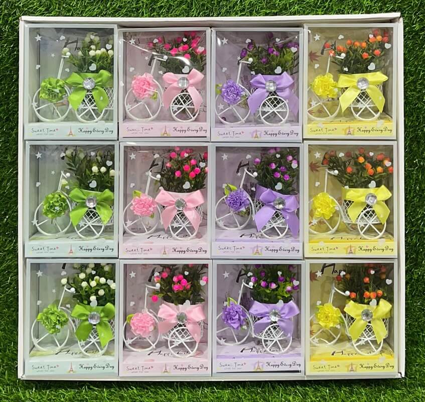 Adorno mini bonsai bicicleta51240-2