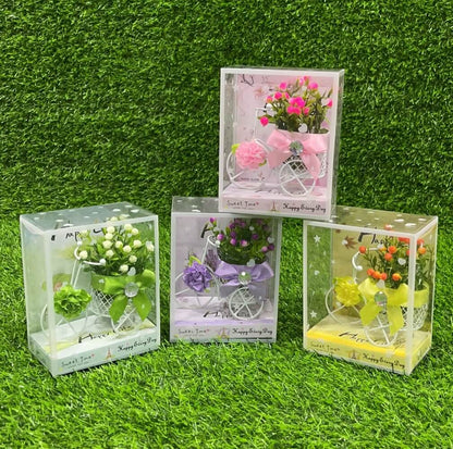 Adorno mini bonsai bicicleta51240-2